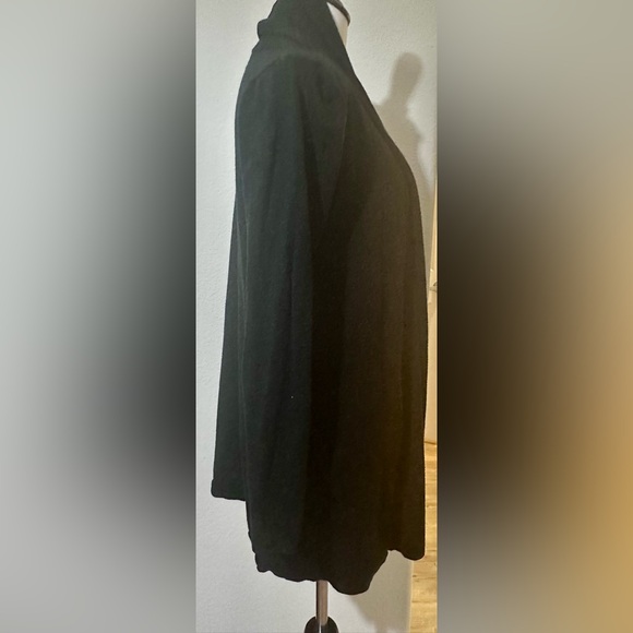 Dreamers women’s open front lightweight cardigan sweater Gray size S/M - Picture 2 of 5